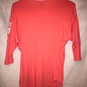 PINK Victoria's Secret Tops - 💰MAKE AN OFFER💰 PINK Coral Lightweight Shirt PINK Victoria's Secret Tops - 💰MAKE AN OFFER💰 PINK Coral Lightweight Shirt